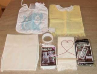 Cross Stitch Embroidery Supplies APRON Towel BIBS Sachet Bags CHARLES 