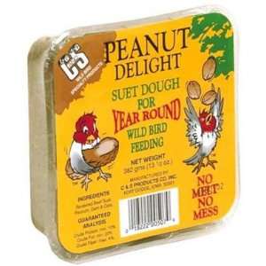  New C&S Products 11.75 Oz. Peanut Delight Suet Dough Soft 