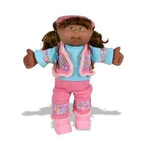   Cabbage Patch Corn Silk Kids Girl in Pink Pants   Ethnic Toys