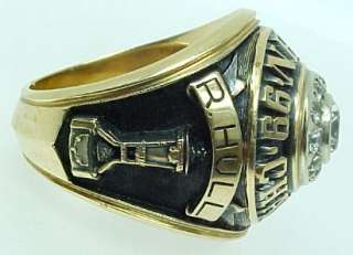 Authentic 66 67 Chicago Blackhawks CHAMPIONSHIP RING  