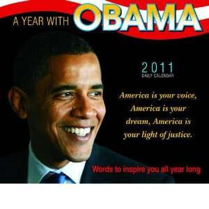  A Year with Obama 2011 Boxed Calendar