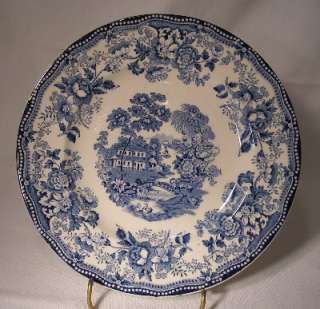 ROYAL STAFFORDSHIRE china TONQUIN BLUE pattern Dinner Plate  