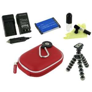   Cleaning Kit for Olympus FE 5020 Digital Camera Wine Red Camera