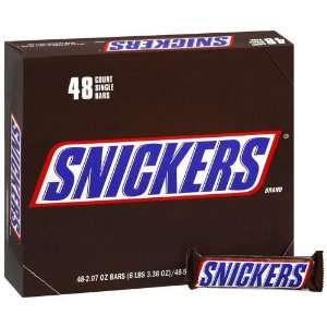 Snickers Candy Bars (Pack of 48)  Grocery & Gourmet Food