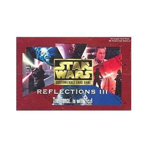 Star Wars Cards Reflections III Booster Box Toys & Games
