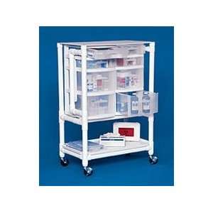  Innovative Medical Nursing Supply Cart 44Hx30Wx17.5D 8 