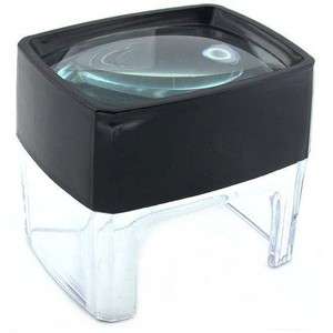 Printer Table Magnifier Magnifying Glass Stamp Coin  
