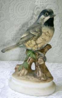 Lefton China Chickadee Bird Figurine KW4206 Collectible  