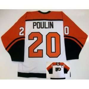   Dave Poulin Philadelphia Flyers Vintage Ccm Jersey
