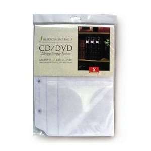  Handstands Large Cd/dvd Storage Binder Inserts(pack Of 6 