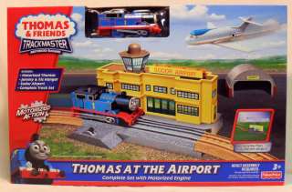   & FRIENDS TRACKMASTER MOTORIZED RAILWAY AT THE AIRPORT SET  