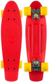 Penny Complete Skateboard Red/Yellow Penny Board Skate  
