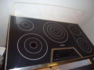 THERMADOR 36 SMOOTHTOP ELECTRIC COOKTOP CET366FS STAINLESS  