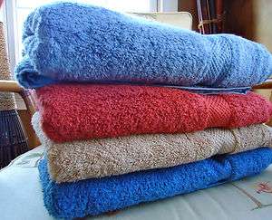 GENESIS 100% Cotton Bath Towels  Various Colors; 56x30 terry BNWT 
