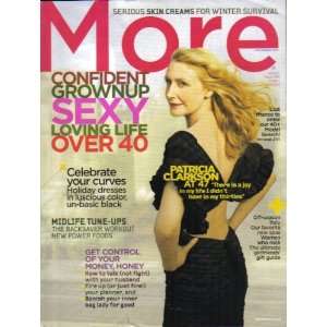 MORE MAGAZINE (November 2007) Featuring JOAN ALLEN + GREAT SPRING 