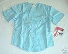 NEW Scrubs * Crest Weskit Scrub Top * Small* Angel Blue  