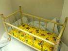 VTG Antique baby doll crib bed original matress Super COOL  