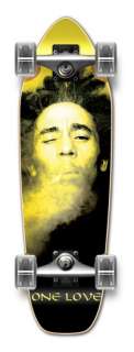Bob Marley R Complete Longboard Mini Cruiser skateboard  