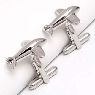   new silver plated bomber shirt cufflinks cuff links for parties  