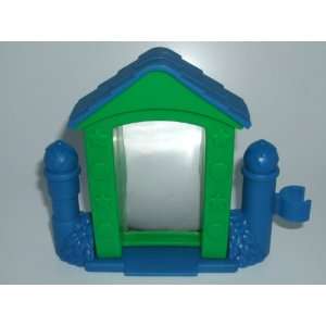 Little People Circus Mirror (Blue & Green) 2003 Mattel Replacement 