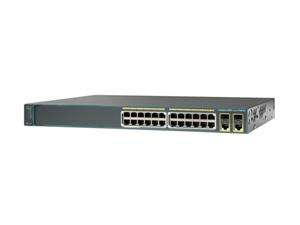    CISCO Catalyst WS C2960 24PC L Switch with PoE 10/100Mbps 