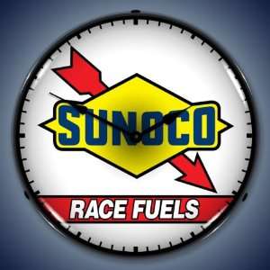  Sunoco Race Fuel Lighted Clock 