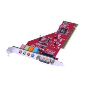  Audio 4 CH Internal PCI 4 Channel Sound Card Mini Game 