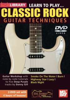 Danny Gill Deep Purple Classic Rock Guitar 2 DVD SET  