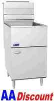 NEW PITCO 65 80 LB GAS DEEP FRYER 65C+S 150,000 BTU WITH STAINLESS 