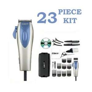  Conair® HC220DCS 23 pc Deluxe Hair Cutting Kit w/DVD 