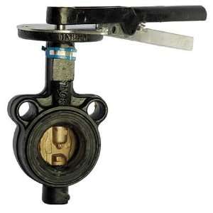   233E 2 /12 Butterfly Valve,Wafer,Pipe Size 2 1/2 In