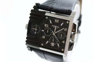 Diesel Mens Chronograph Black Time/Date Watch DZ4185 NEW  