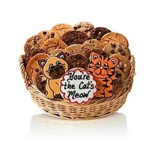 Youre the Cats Meow Cookie Basket  Grocery & Gourmet 