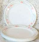 SET OF 4 PURPLE PYREX AMETHYST FESTIVA SALAD DESERT PLATES  