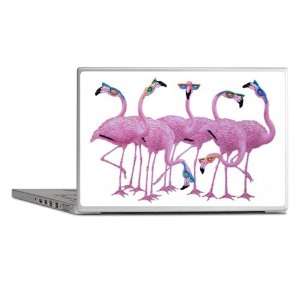   Notebook 7 Skin Cover Cool Flamingos with Sunglasses 