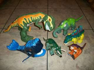 BIG LOT OF FISHER PRICE IMAGINEXT DINOSAURS (LOOK) #1  