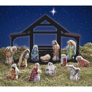    Nativity Figurines Counted Cross Stitch Kit