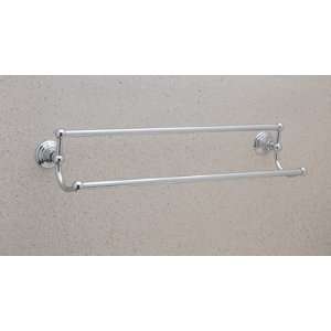  ROHL COUNTRY BATH 30^DOUBLE TOWEL BAR IN POLISHED NICKEL 