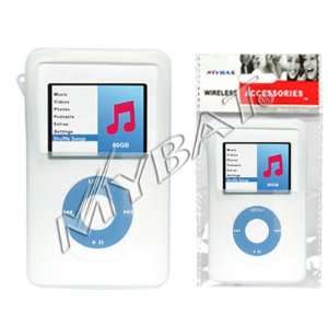  IPOD CLASSIC 80/120G WHITE SILICONE SKIN COVER Everything 