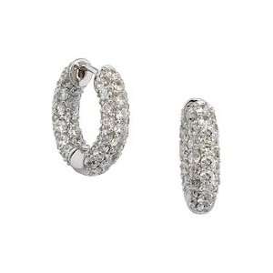  Crislu Hoop Earrings (2.90 cttw) CRISLU Jewelry