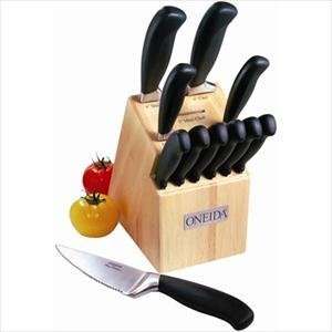  12 Pc Soft Touch Cutlery Set w/ Block