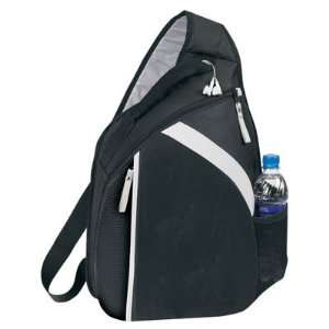  Fantasybag Cross Laptop Mono Strap Backpack Black, 3BP 