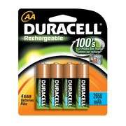 Duracell   Rechargeable AA Batteries   4 Pack 2450 mAh BRAND NEW IN 