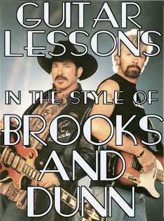 Guitar Lessons The Style Of Brooks & Dunn DVD Country   