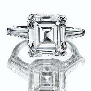   Asscher Diamond Engagement Ring 1.00 ct G VS2 Samuel David Jewelry