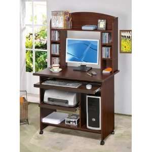    1 Piece Simple Style Round Top Computer Desk