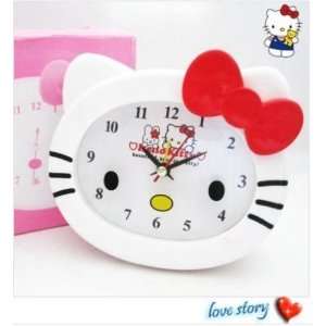  Red Hello Kitty Face Alarm Clock 