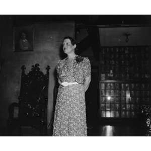  1938 photo Mrs. John Buckley, 4550 Conn. Ave.