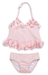 Kate Mack Two Piece Halter Swimsuit (Toddler) $56.00