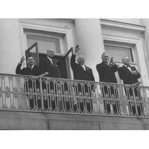  Andrei Gromyko, Urho Kekkonen, Nikita Khrushchev, Nikolai 